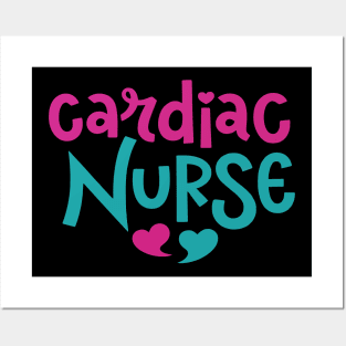 cardiac nurse gift Posters and Art